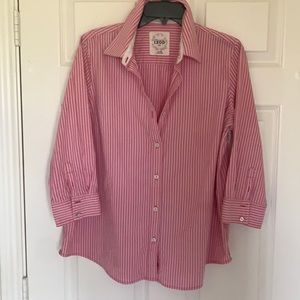 IZOD classic button down blouse